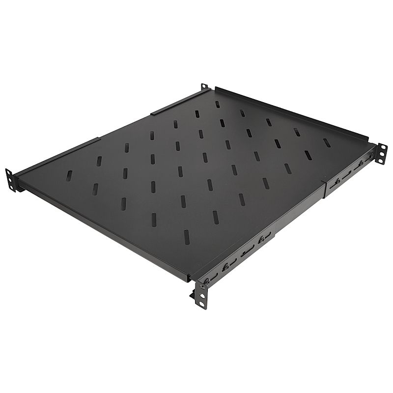 P&oacute;łki rack 19 cali - montaż prz&oacute;d/tył