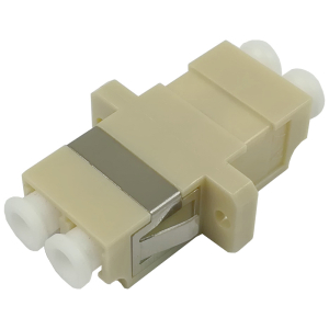 Adapter światłowodowy LC, wielomodowy, duplex