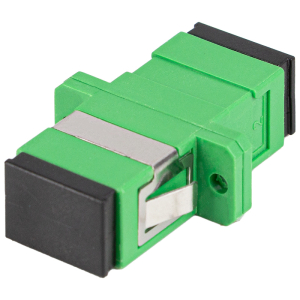 Adapter światłowodowy SC/APC SM simplex (Lanberg FA-SCAP-SS01-2501-BK)