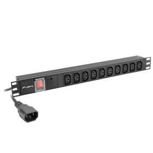 Listwa zasilająca 230V do szafy rack 19
