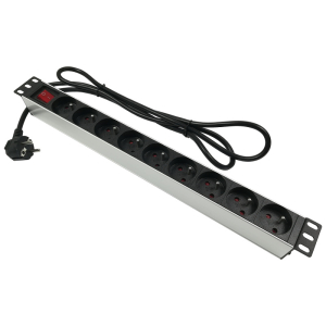 Listwa zasilająca 230V do szafy rack 19