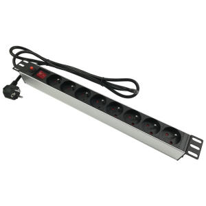 Listwa zasilająca 230V do szafy rack 19