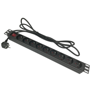 Listwa zasilająca 230V do szafy rack 19