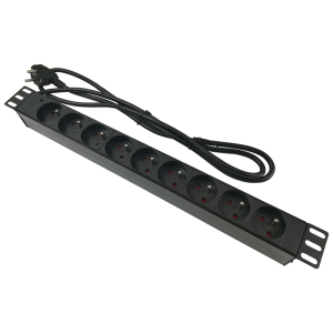 Listwa zasilająca 230V do szafy rack 19