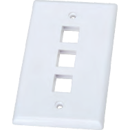 Płyta czołowa na 3 moduły keystone (70x115mm)