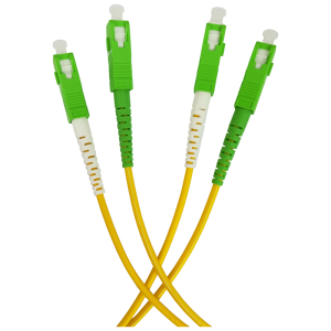 Patchcord światłowodowy jednomodowy, SC/APC-SC/APC SM 9/125, duplex 7m, G.657A