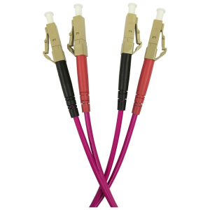 Patchcord światłowodowy wielomodowy, LC/PC-LC/PC, OM4, 50/125, LS0H, duplex, 7m (Base Link BL-D6ALCLC-07)