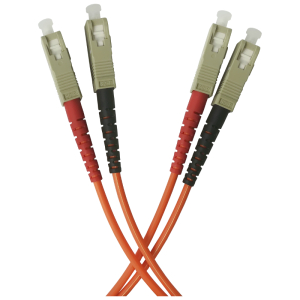 Patchcord światłowodowy wielomodowy, SC/PC-SC/PC, MM 50/125, duplex, 3m