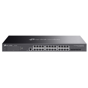 TP-Link TL-SG3428X, 24xGE, 4x10G SFP+, konsola, 19