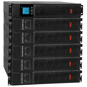 UPS UPS3000-RT-ON/H | 3kVA | 2700W | 1x Schuko + 2x UPS | 40x 9Ah/12V (360Ah)