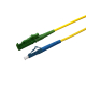 Patchcord światłowodowy jednomodowy, E2000/APC-LC/PC, SM 9/125, LS0H, simplex, 2m