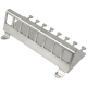 Adapter keystone na DIN, 8-portowy, z uchwytem kablowym Base Link BL-MKADIN8U