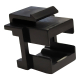 Adapter keystone SC simplex (SX), czarny
