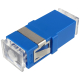 Adapter światłowodowy SC/PC SM simplex, bez kołnierza (no flange)