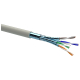 Kabel instalacyjny F/FTP kat.6a LSZH 500MHz, 500m (Extralink EX.16231)