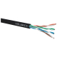 Kabel instalacyjny U/UTP kat.5e PE, żelowany, zewnętrzny, 305m (Solarix SXKD-5E-UTP-PEG)