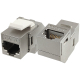 Łącznik modularny keystone RJ-45 STP kat.6 (kątowy)