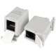 Łącznik modularny RJ-45 UTP kat.6A na szynę DIN Base Link BL-LM88-6A-DIN