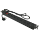 Listwa zasilająca 230V do szafy rack 19