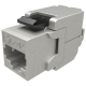 Moduł keystone RJ-45 STP kat.6, beznarzędziowy (Solarix SXKJ-6-STP-BK-SA