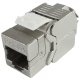 Moduł keystone RJ-45 STP kat.6a, beznarzędziowy