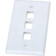 Płyta czołowa na 3 moduły keystone (70x115mm)