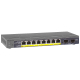 Netgear GS110TP-200EUS, 8xGE PoE 59.3W, 2xGE SFP, desktop