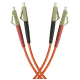 Patchcord światłowodowy wielomodowy, LC/PC-LC/PC, MM 50/125, duplex, 3m