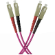 Patchcord światłowodowy wielomodowy, SC/PC-SC/PC, OM4 MM 50/125, LS0H, duplex | 10m