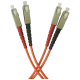 Patchcord światłowodowy wielomodowy, SC/PC-SC/PC, MM 50/125, duplex, 3m