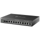 Router LOAD BALANCE, 2xWAN/LAN SFP, 1xGE WAN, 1xGE WAN/LAN,, 8xGE PoE+ 110W (TP-Link TL-ER7212PC)