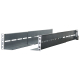 Szyny montażowe 2U do szafy rack 595-1090mm, nośność 80kg