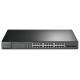 TP-Link TL-SG3428MP, 24xGE PoE+ 384W, 4xGE SFP, konsola, 19”