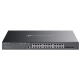 TP-Link TL-SG3428XMP, 24xGE PoE+ 384W, 4x10G SFP+, konsola, 19”