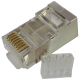 Złącze modularne RJ45 8p8c ekranowane, kat.6 drut