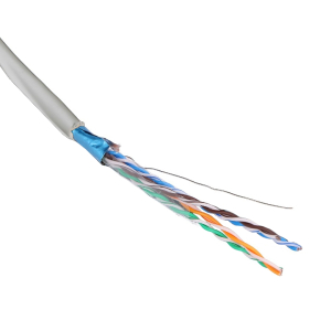 Kabel instalacyjny F/UTP kat.5e PE, wewnętrzny, 305m (Extralink EX.18259)