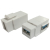 Adapter keystone USB 3.0, żeńskie, dolne wyjście (USB A-A)