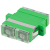 Adapter światłowodowy SC/APC, jednomodowy, duplex (Lanberg FA-SCAP-SD01-0001-TR)