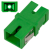 Adapter światłowodowy SC/APC, jednomodowy, simplex, bez kołnierza (no flange)