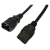 Kabel zasilający C19 / C14 (IEC320), 1.8m, czarny