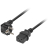 Kabel zasilający Schuko / C19 (IEC320), 1.8m, czarny (Lanberg)