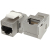 Łącznik modularny keystone RJ-45 STP kat.6 (kątowy)