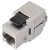 Moduł keystone Solarix kat.6a STP RJ-45 beznarzędziowy SXKJ-10G-STP-BK-SA