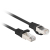 Patchcord F/UTP kat.6 30m czarny (Lanberg)