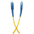 Patchcord światłowodowy jednomodowy, SC/PC-SC/PC, SM 9/125, LS0H, simplex, 2m