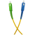 Patchcord światłowodowy jednomodowy, SC/APC-SC/UPC SM simplex 3m, G.657