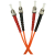 Patchcord światłowodowy wielomodowy, ST/UPC-ST/UPC MM 50/125 OM2, duplex 3m
