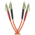 Patchcord światłowodowy wielomodowy, LC/PC-LC/PC, MM 50/125, duplex, 15m