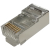 Złącze modularne RJ45 8p8c ekranowane, kat.5e drut, typ EZ (100szt.)
